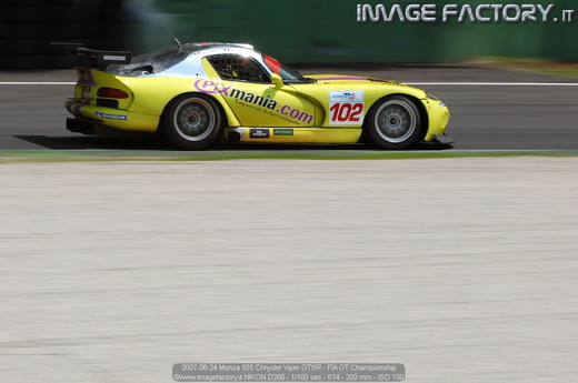 2007-06-24 Monza 555 Chrysler Viper GTSR - FIA GT Championship